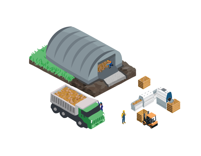 Packing illustration